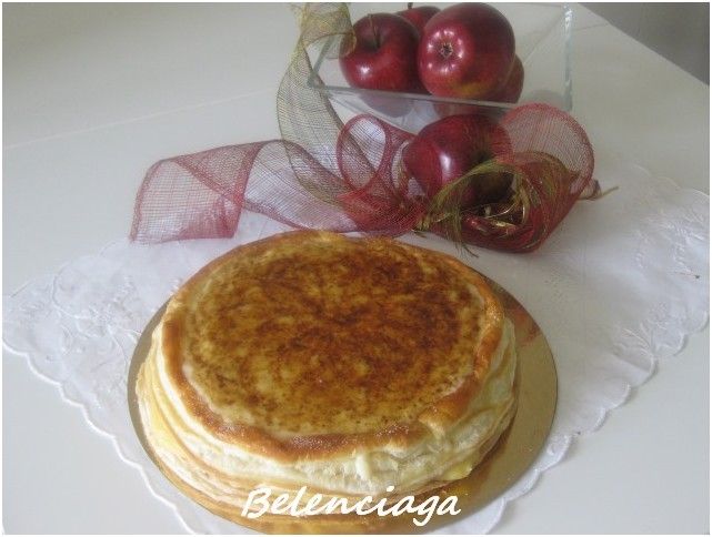 Tarta de arroz con leche