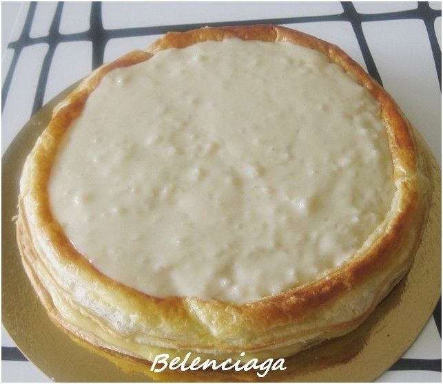 Tarta de arroz con leche