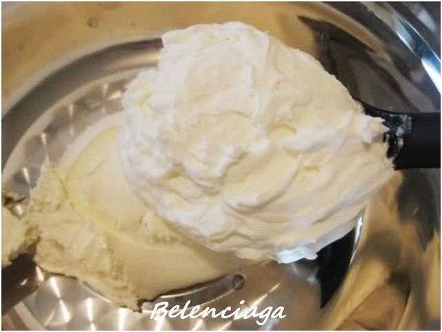 mousse requeson y gelatina
