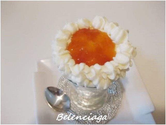 mousse requeson y gelatina
