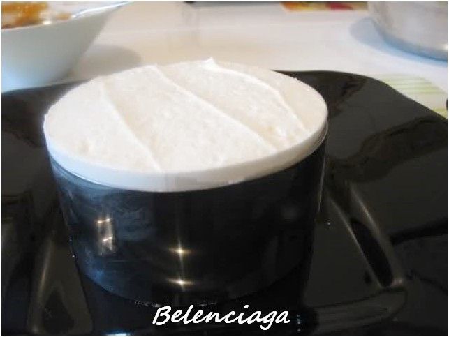 mousse requeson y gelatina