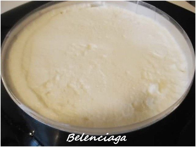 mousse requeson y gelatina