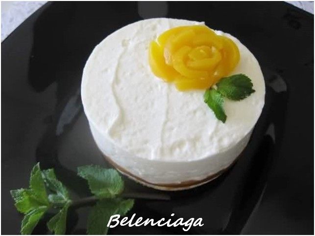 mousse requeson y gelatina