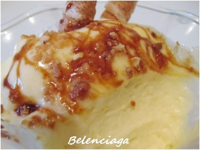 mousse yema tostada