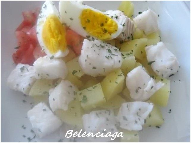 Ensaladas de merluza