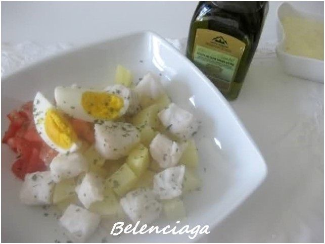 Ensaladas de merluza