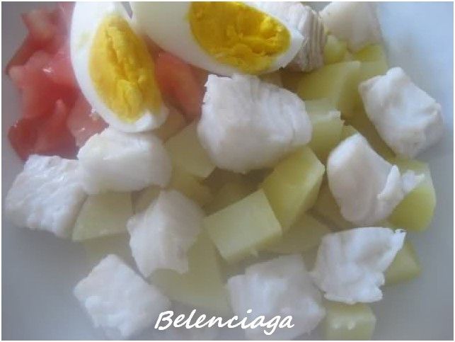 Ensaladas de merluza