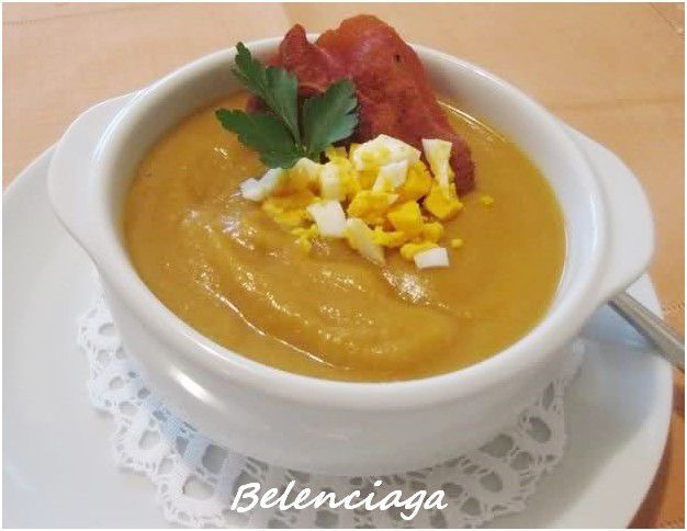 crema de verduras