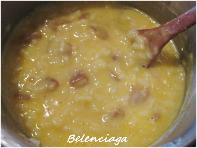 budin de arroz con leche