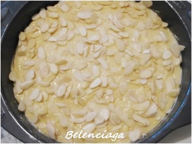 bizcocho de almendra