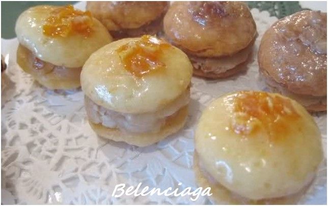 bocaditos mazapan naranja