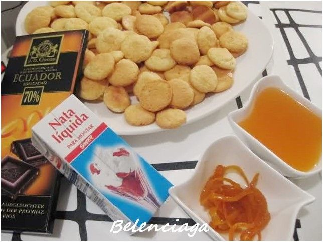 bocaditos trufa naranja