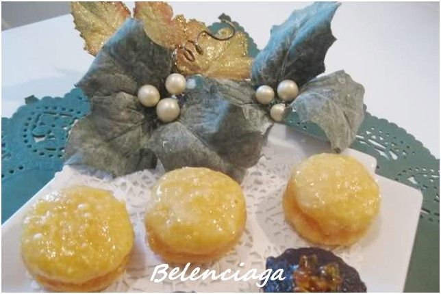 bocaditos mazapan yema