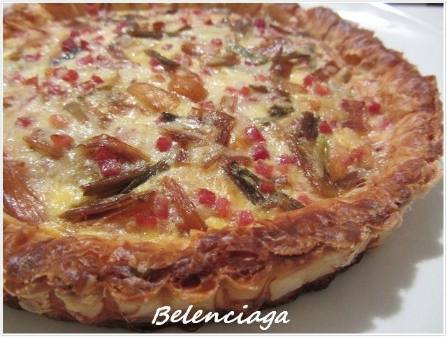 Calçots baby. Quiche