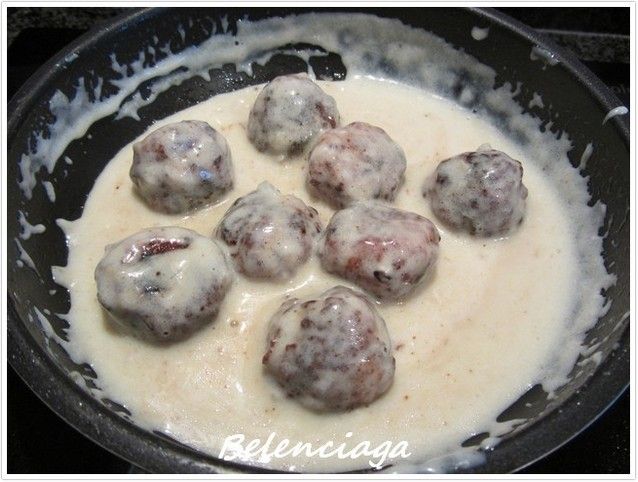 albondigas de pollo