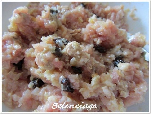albondigas de pollo
