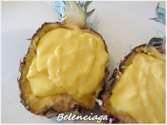 piña rellena