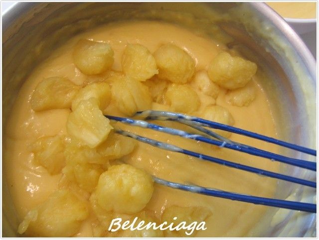 piña rellena