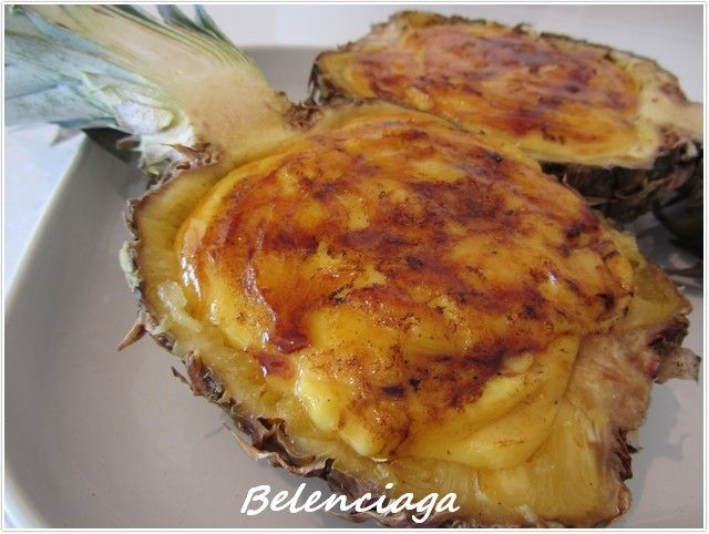 piña rellena