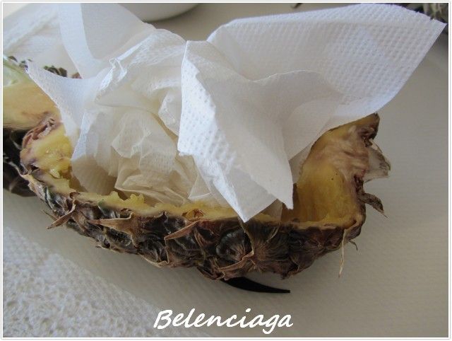 piña rellena