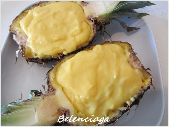 piña rellena