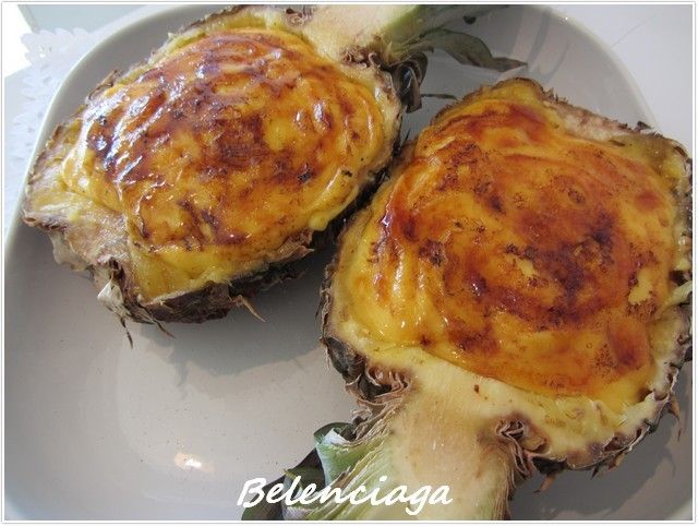piña rellena