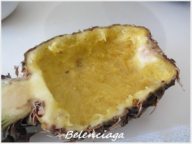 piña rellena