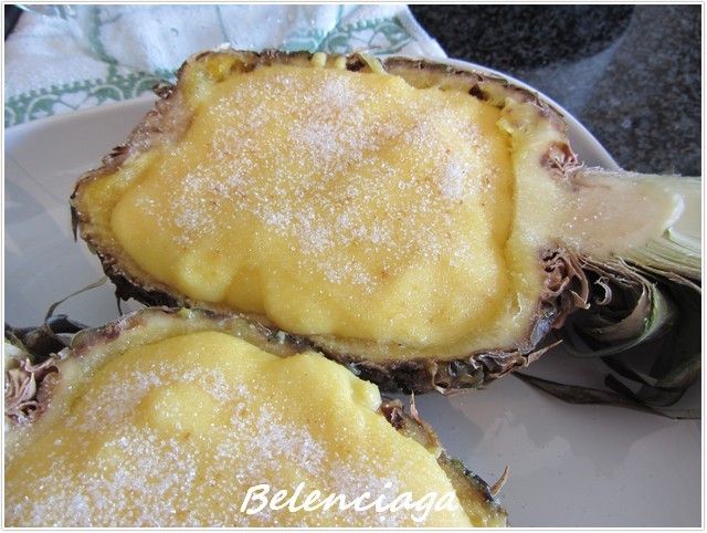 piña rellena