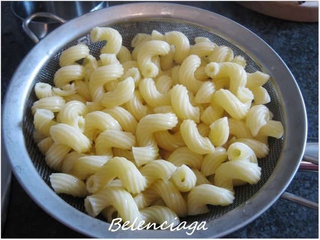 Pasta con salsa de setas