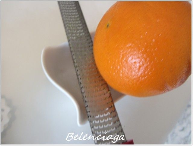 bizcochitos de naranja calados