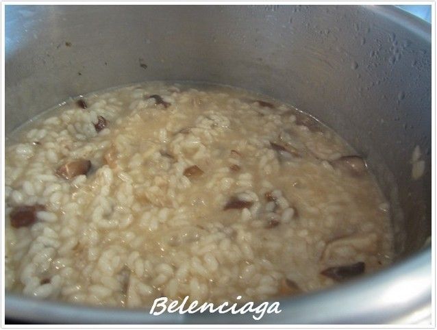 Risotto de setas, foie y trufa blanca