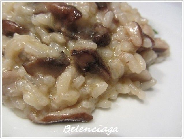 Risotto de setas, foie y trufa blanca