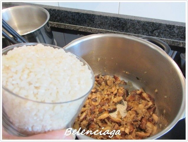 Risotto de setas, foie y trufa blanca
