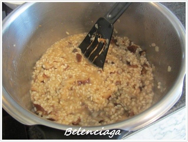 Risotto de setas, foie y trufa blanca