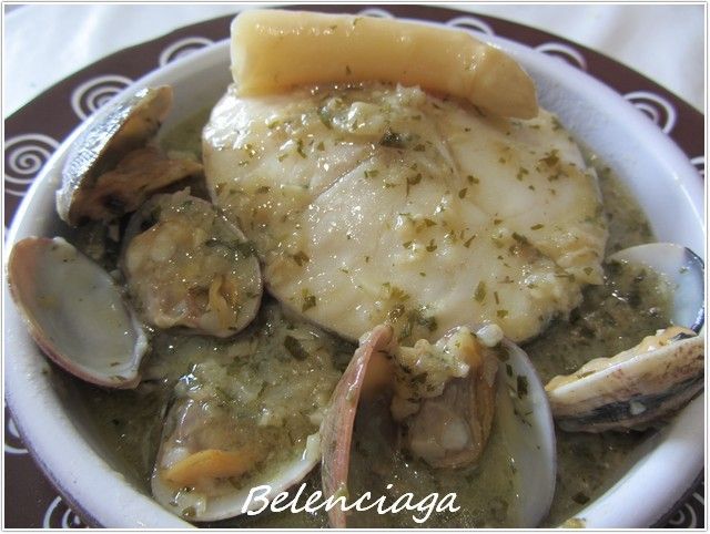 merluza en salsa verde sidra