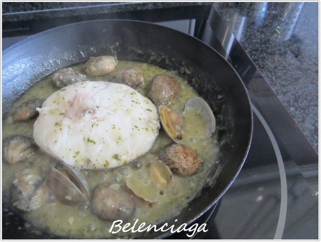 merluza en salsa verde sidra