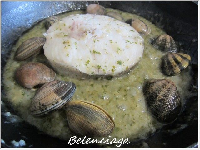 merluza en salsa verde sidra