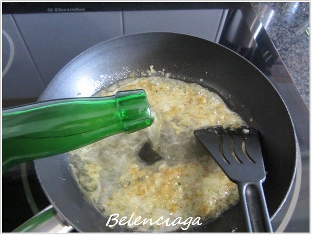merluza en salsa verde sidra