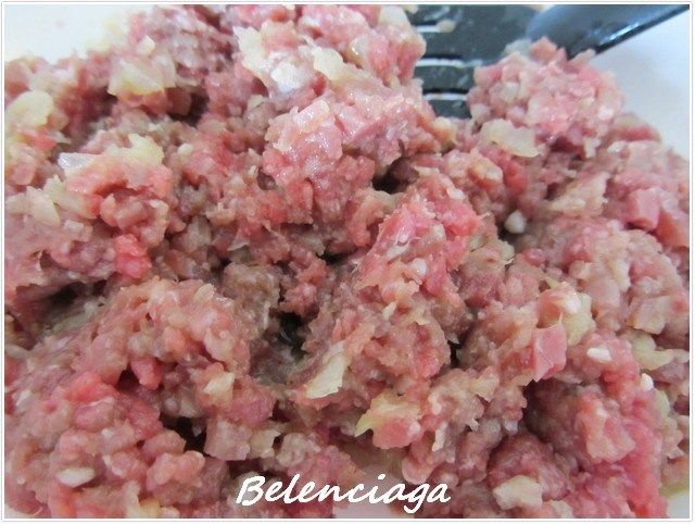 Alcachofas rellenas ternera guisadas