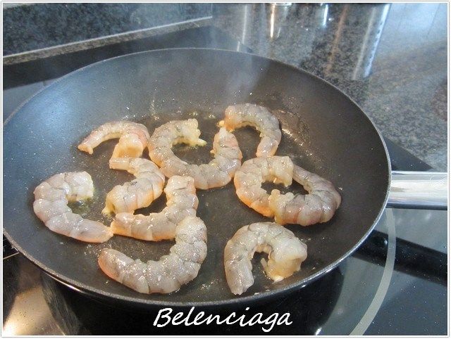 langostinos salteados
