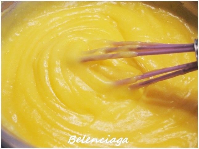 crema de yema