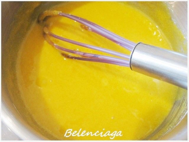 crema de yema