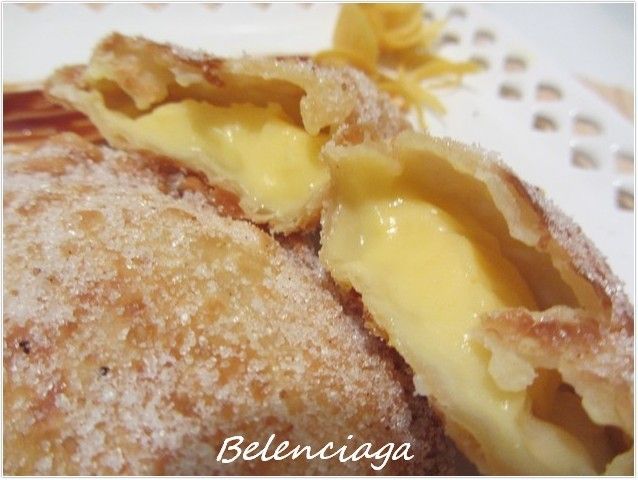 empanadillas crema yema