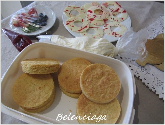 sable queso frambuesa pastel