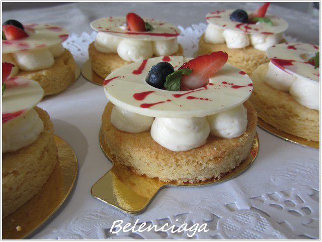 sable queso frambuesa pastel