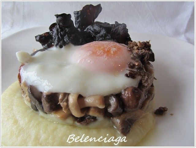 huevo setas 