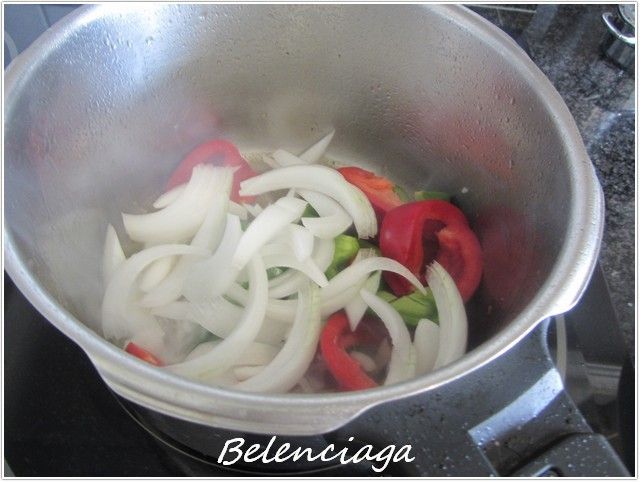 pollo con verduras de huerta