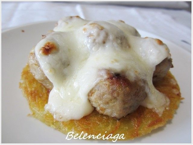 Albóndigas de queso