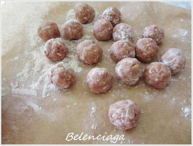 Albóndigas de queso