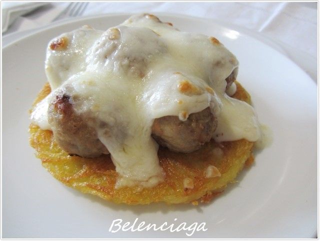 Albóndigas de queso